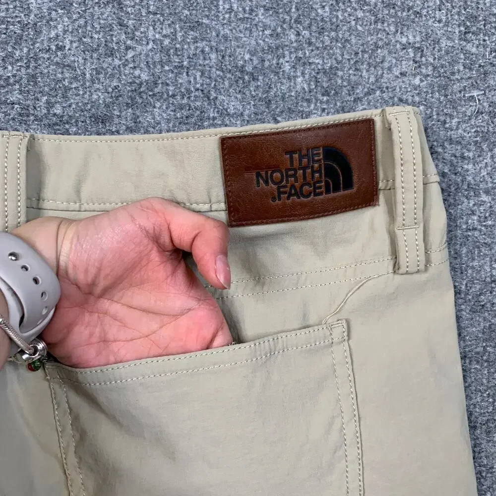 The North Face Pants Mens 36 Tan Sprag Lightweight Stretch Nylon Hiking Travel